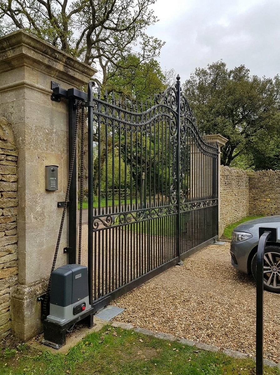 Electric gate installation service — Prometheus Gate Systems Los Angeles